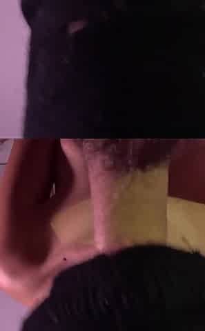 Enjoying to the Fullest Sucking His Entire Cock!