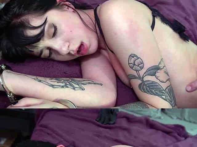 Brunette hookup amateur blowjob and dirtytalk sexdate