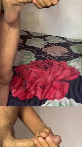 Jerking Before I Fuck This Ebony Babe