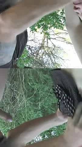 Cute blond teen fucked in the grapevine