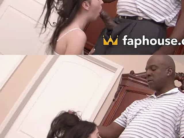 Behind Closed Doors - Naughty Teen Gets Blown Hard by Hot Stepdad