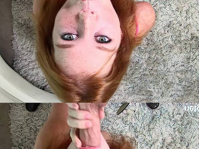 Brandalyn is a ginger chick with a bunch of cum in her pussy