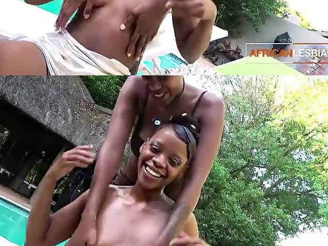 Real Amateur Natural Titties Ebony Lesbos Have Enjoyment Playing With Dildos