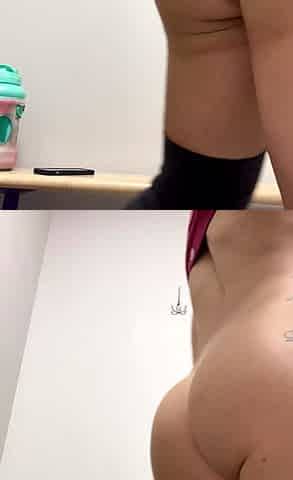 Amateur blondie solo anal masturbation
