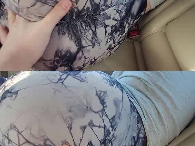 I let Stepbrother Touch My Vagina after Gym in the Car