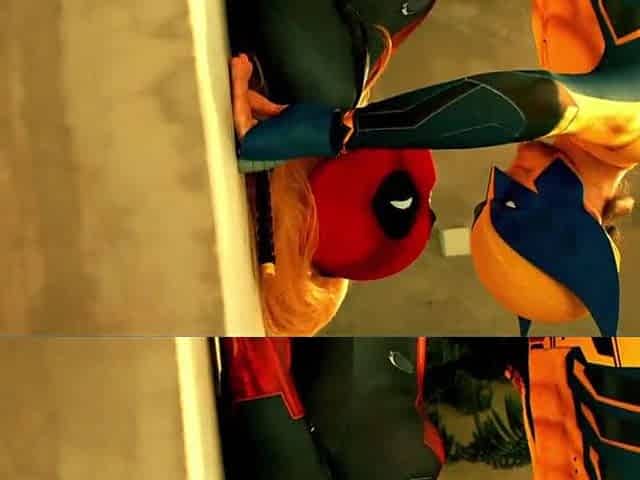 Deadpool vs Wolverine. Eager Raunchy Fight - MolIyredwolf