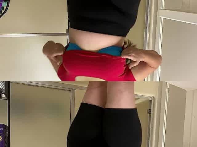 Shy Woman Pretends To Not Be Abused During A Workplace Disrobe Search