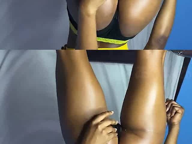 Having a Gorgeous Dance but End up Masturbating Until I Squirt a Lot of Water.