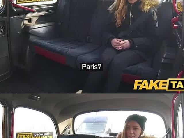 Fake Taxi Small French playgirl likes large czech penis in her taut moist cunt