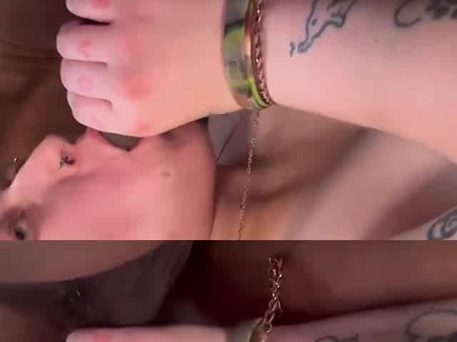 Tomboy Give Intense Blowjob To Her First