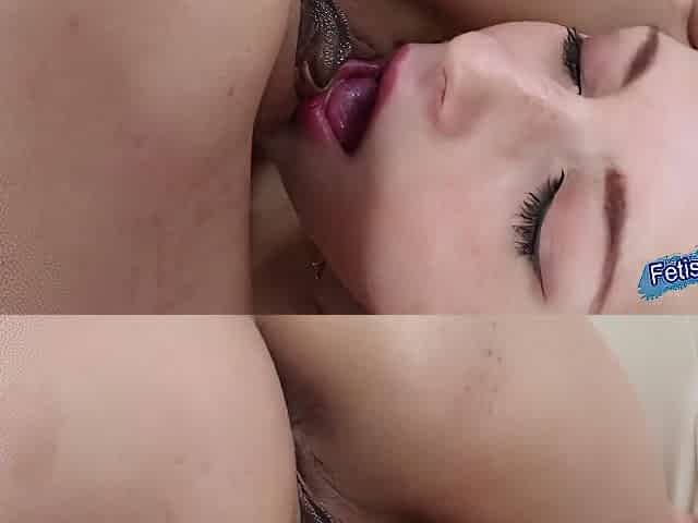 Horny Babe Seduces Her Sexy Stepdaughter And Have Dirty Lesbian Fun On The Couch