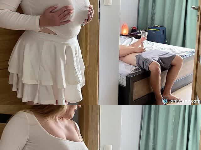 My Most good Ally Caught Me Masturbating in her daybed... Why u look at me? Part 1