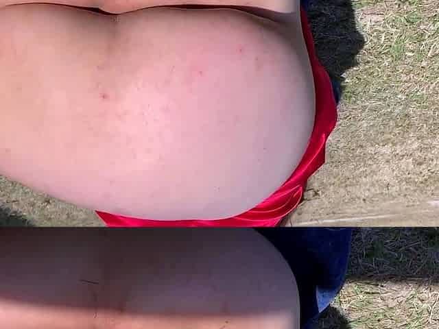 Anal Dildo Fuck Outside