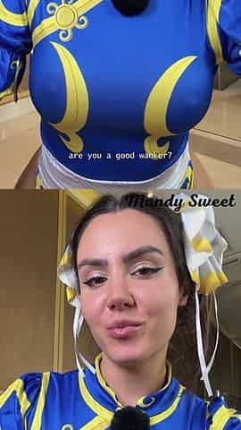 Guided Handjob Chun-li! Try Not to Cum, with Countdown!