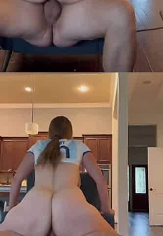 Onlyfans MILF PAWG wife gives him an awesome bouncy ride