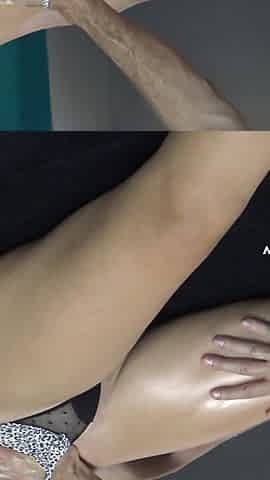 The Husband gave his Wife a Massage as a gift but the Masseur was not so Professional