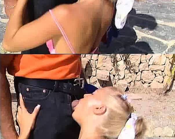 Blonde German Babe Fucking On The Beach