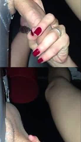 Wife bang during the time that cuckold films this babe take a large wang