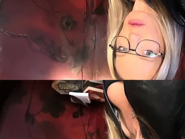 Blonde in stockings foot fetish and pussy pounding
