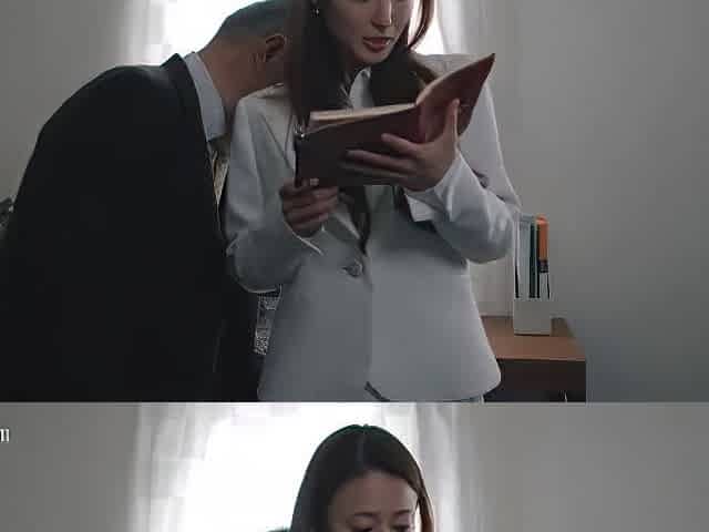 Sweaty Kiss-Filled Office Creampie: Asian Mature Secretary x1x8491495B795F5094B2