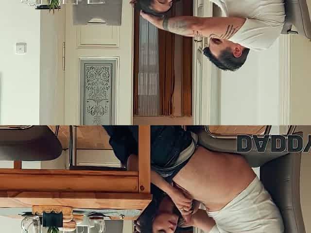 Denis Marti And Asandra Dewy In Sucks Fat Pecker And Gets Pounded On The Table