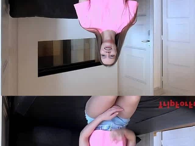 A nice-looking Russian hotty who loves to do gymnastics and has a supple body.