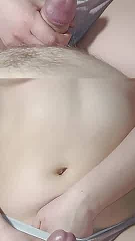 Korean Woman Sits on Top of a Cock with Her Narrow Slit, Creampie and Wet Panties