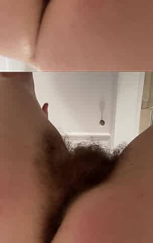 Hairy Pussy Peeing From Behind
