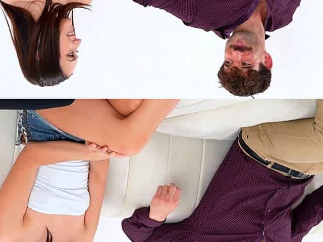 Sneaky Friend Uncovers Stepdaughter's Naughty Hidden Talent