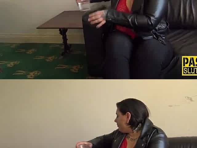 Obese brit sub throated