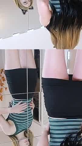 Mirror and Dildo Fuck