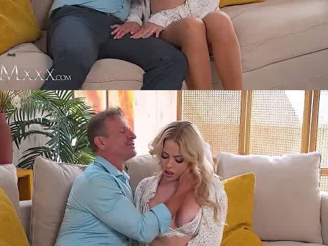Blonde Milf Maya Rose Gets Sex Lesson With Experienced Older Man Hardcore Romantic Sex
