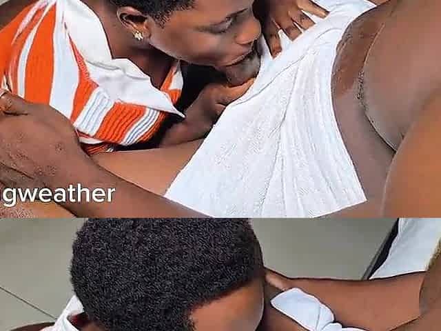 Black bouncing butt being screwed