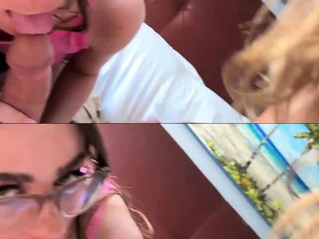 Renee Rose And Stella Barey Hardcore Anal Threesome