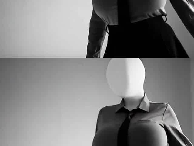 Anonmi Mount a ebony vibrator (AI-generated movie)