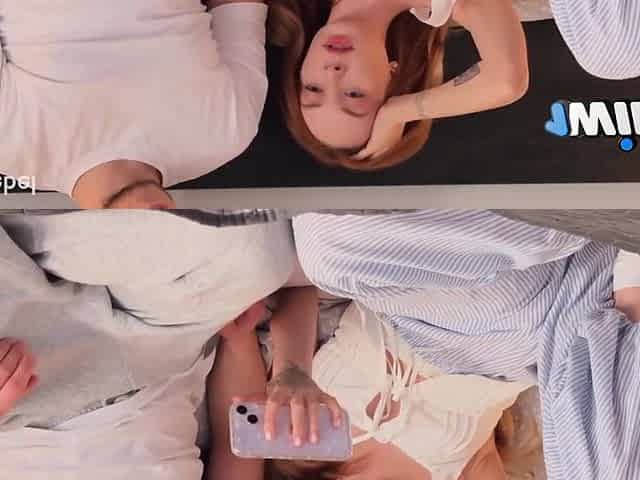 Caught My Stepsister Watching Porn And Fucked Her Tight Pussy! - Loly Nebel