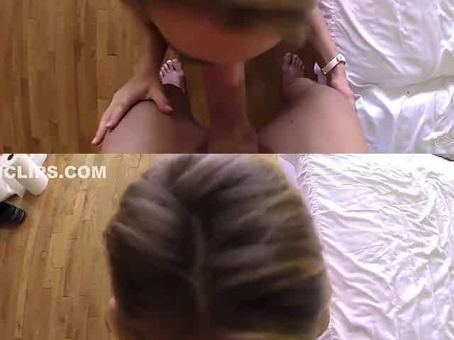 Corrine Blake In Blonde Fucked In Pov