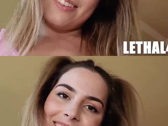 Pigtail teen