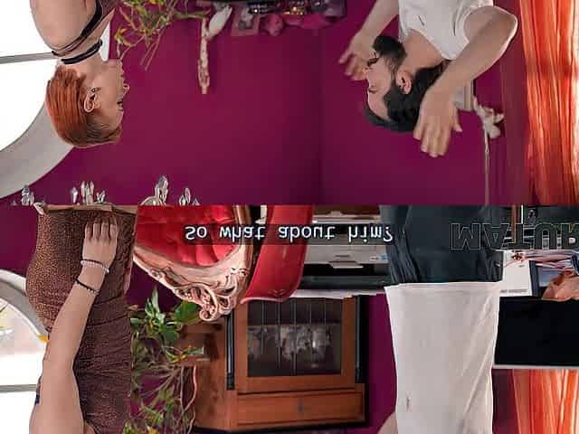MATURE4K. Aged redhead craved a beefy climax and managed to make it real