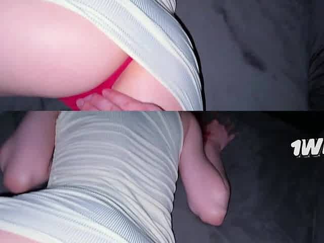 Screwed my ally's GF at a party and cum on her face