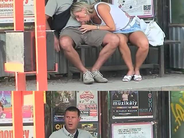Hot Public Sex With A Sexy Blonde Teen
