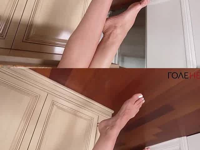 Skinny Playgirl Tease Her Feet And Lengthy Legs