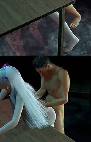 Xiao Yi Xian Get Threesome with 2 Old Man - 3D Animation Hentai