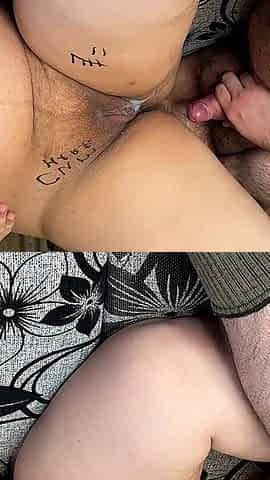 Two Strangers Cum on Me After Creampie Gangbang Sex - Milky Mari