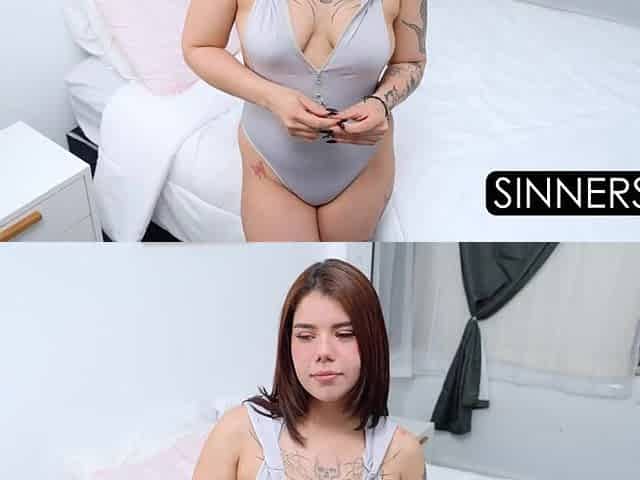 Stepdaughter asks for dad's dick to be pampered.