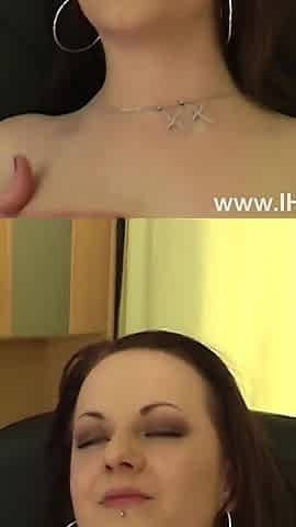 I hunt my cunt - small-titted Czech girl Anna masturbating to orgasm