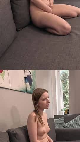 Skinny Mature Babe Fingers Wet Pussy Before Hardcore Pounding