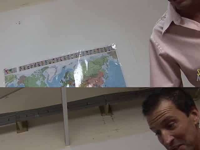 Breasty bitch gets talked into screwing with her coworker
