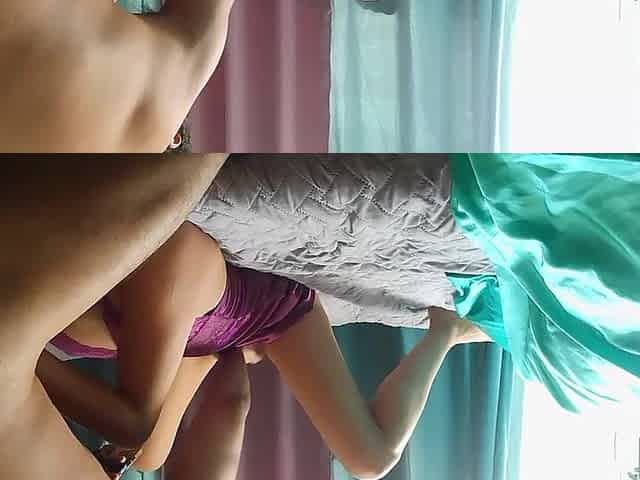 Homemade with a cute slender beauty with unfathomable mouth - Movie scene