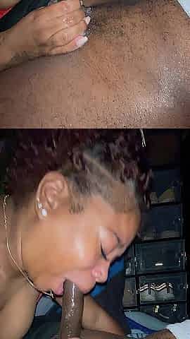 Neighbour girlfriend gives sloppy top in my shoe closet